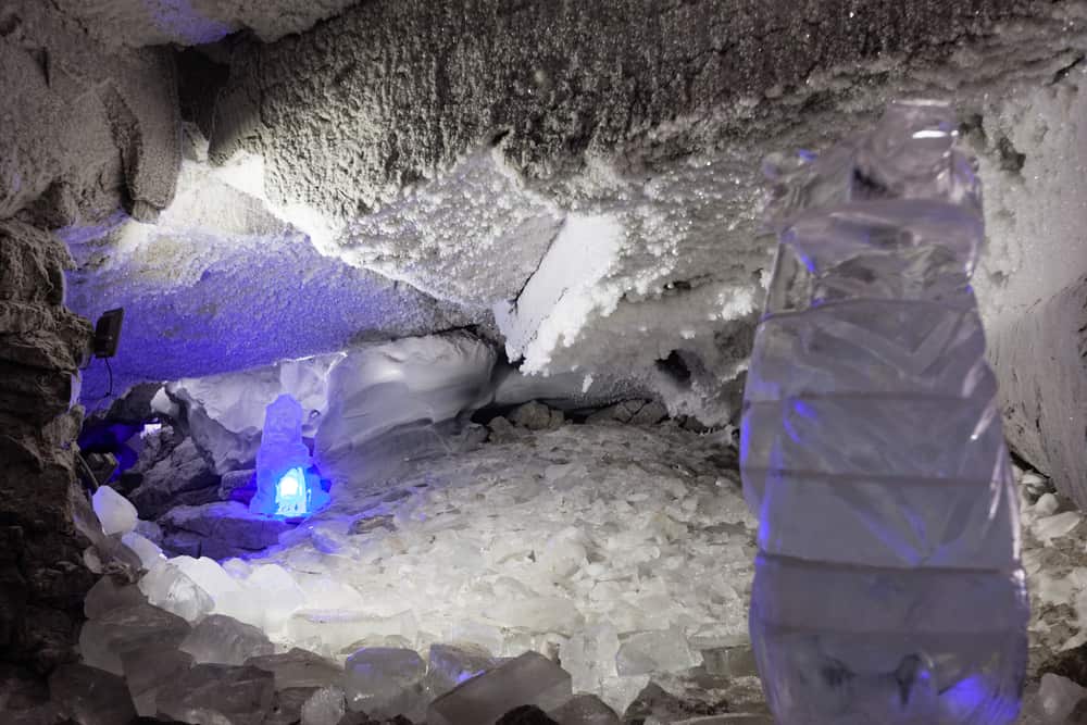 la cueva de hielo de Kungur